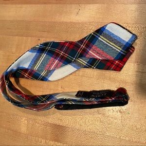 J. Crew Christmas Plaid Bow Tie (Hand Tie)